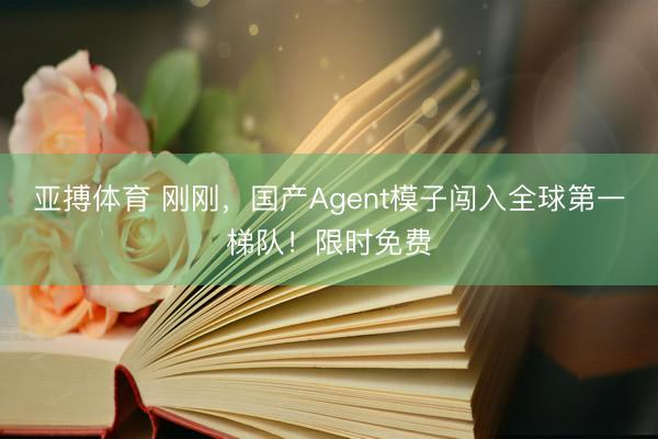 亚搏体育 刚刚，国产Agent模子闯入全球第一梯队！限时免费