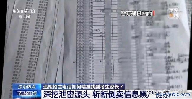 学生隐讳信息遭批量倒卖 招生骗局背后的玄色产业链